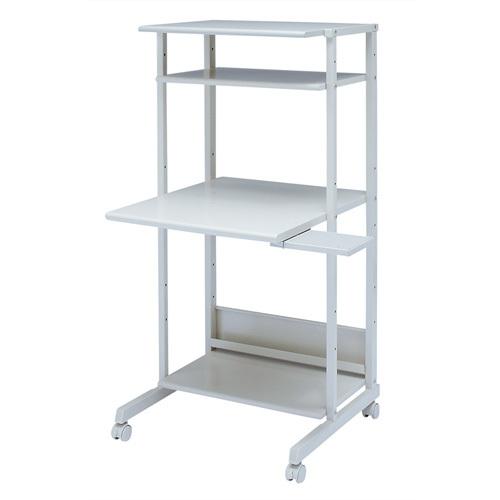 サンワサプライ　スチール製パソコンラック(幅650×奥行700×高さ1338mm)　RAC-EC2SN2