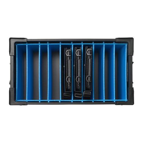 サンワサプライ　プラダン製タブレット・ノートパソコン収納ケース(10台用)　PD-BOX1BK_1