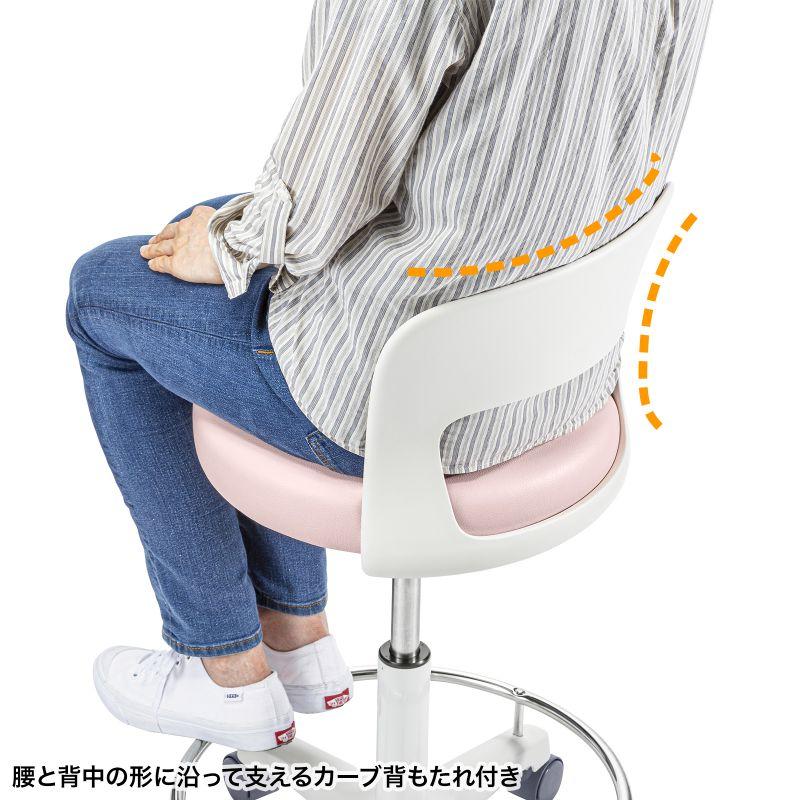 サンワサプライ　【受注生産品・要色指定】　ソフトスツール　SNC-HP8K_7