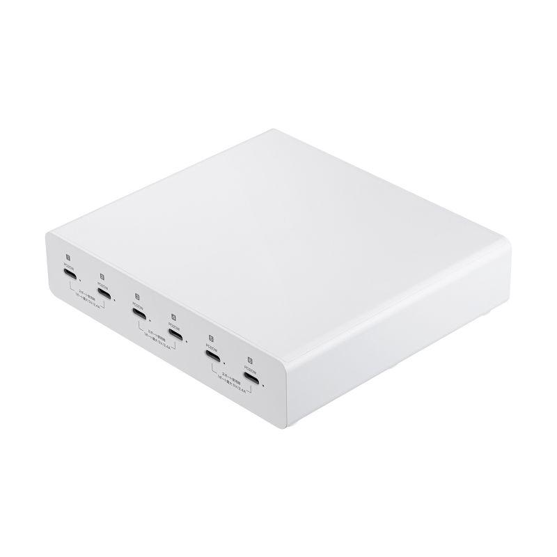 サンワサプライ　USB PD対応AC充電器(6ポート・合計72W)　ACA-PD98 | SANWA SUPPLY