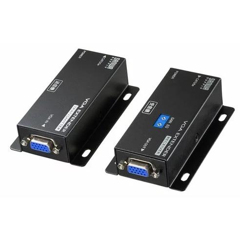 サンワサプライ　ディスプレイエクステンダー(セットモデル)　VGA-EXSET1N