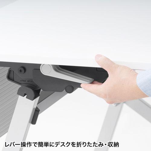 サンワサプライ フォールディングデスク(幅1200×奥行600mm) FLD-12060Wの画像