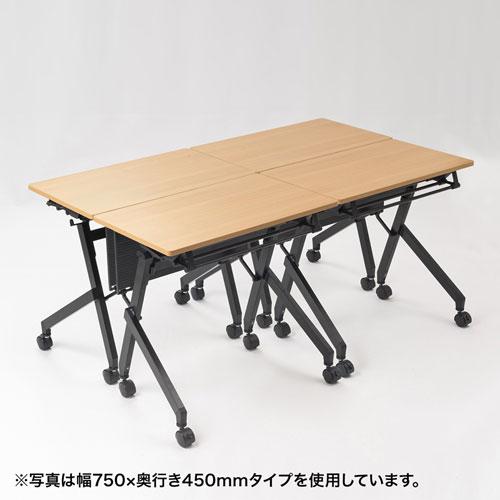 サンワサプライ フォールディングデスク(幅1200×奥行600mm) FLD-12060Mの画像