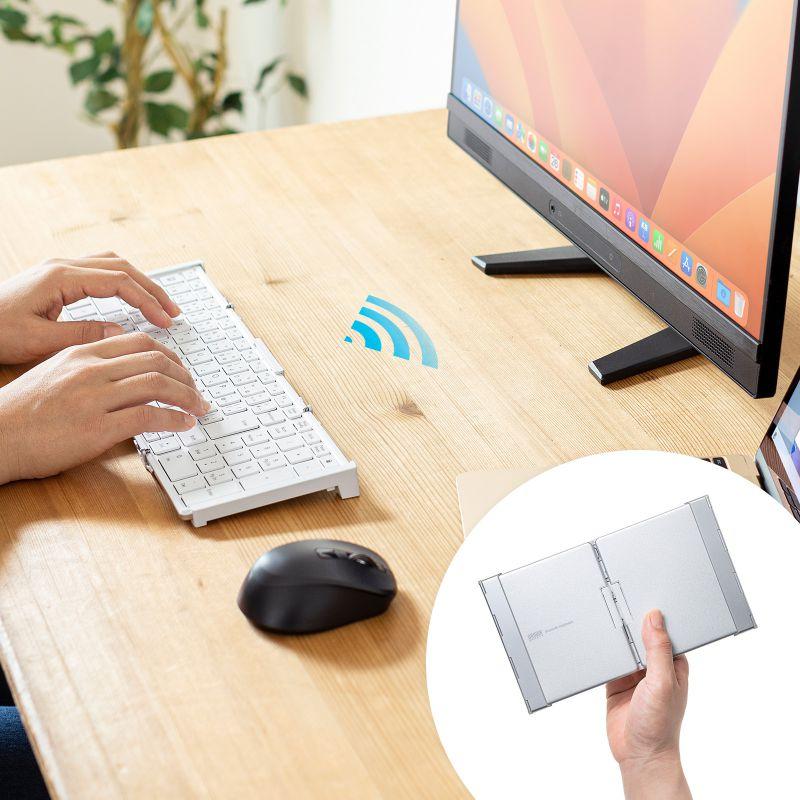 SANWA SUPPLY サンワサプライ Bluetooth折りたたみフル SANWA SUPPLY サンワサプライ Bluetooth折りたたみフル