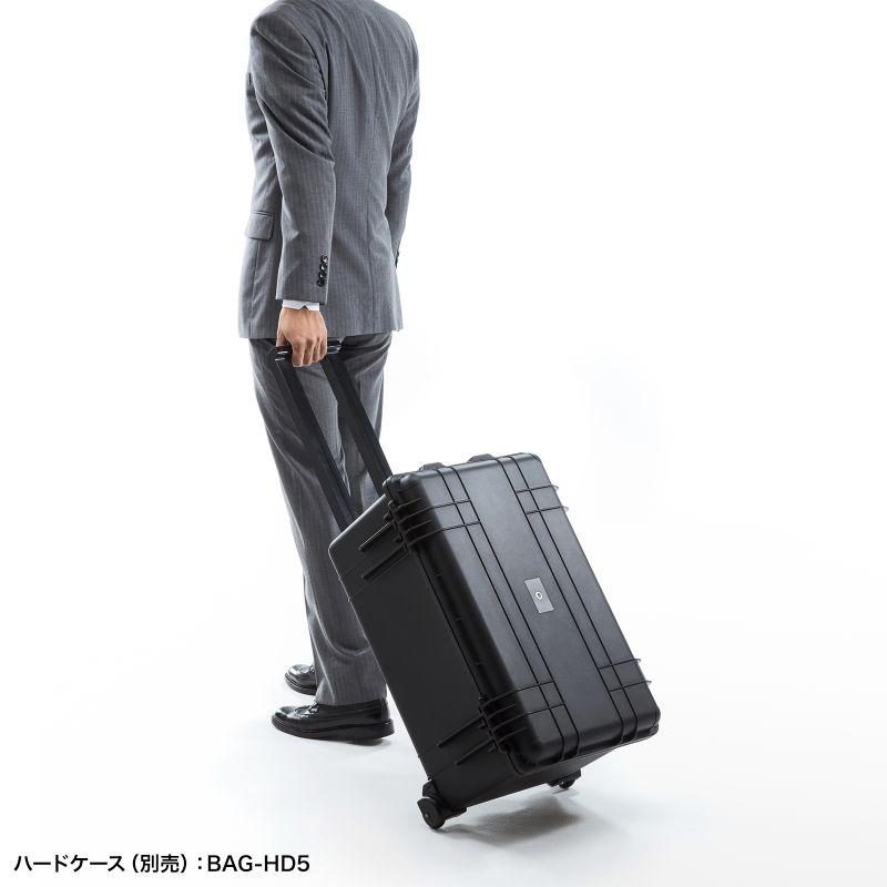 キャスター付きアルミケース 精密機器用 SANWA SUPPLY（サンワサプライ） ハードツールケース用キャスター(BAG