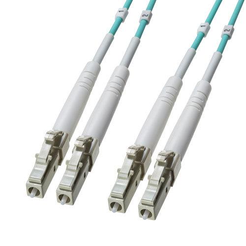 サンワサプライ　OM3コード集合型光ファイバケーブル（200m）　HKB-CSOM3LCLC-200
