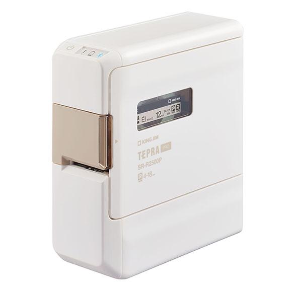 キングジム　ラベルライター「テプラ」PRO　4〜18mm幅対応　SR-R2500P | テプラ