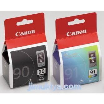PIXUS CANON FINE カートリッジ BC-90 ブラック BC-91 3色 PIXUS CANON FINE カートリッジ BC-90 ブラック BC-91 3色