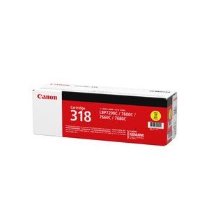 CANON　トナーカートリッジ318 イエロー　国内 純正品　【Canon直送品】 2659B003 CRG-318YEL
