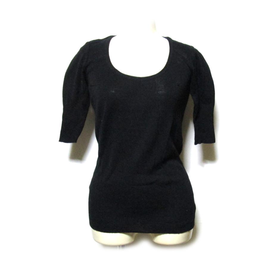 有名人芸能人 税込3 980円以上 日本全国 送料無料 Vivienne Westwood ヴィヴィアンウエストウッド 2 ワンオーブコットンニットセーター 中古 ニット セーター