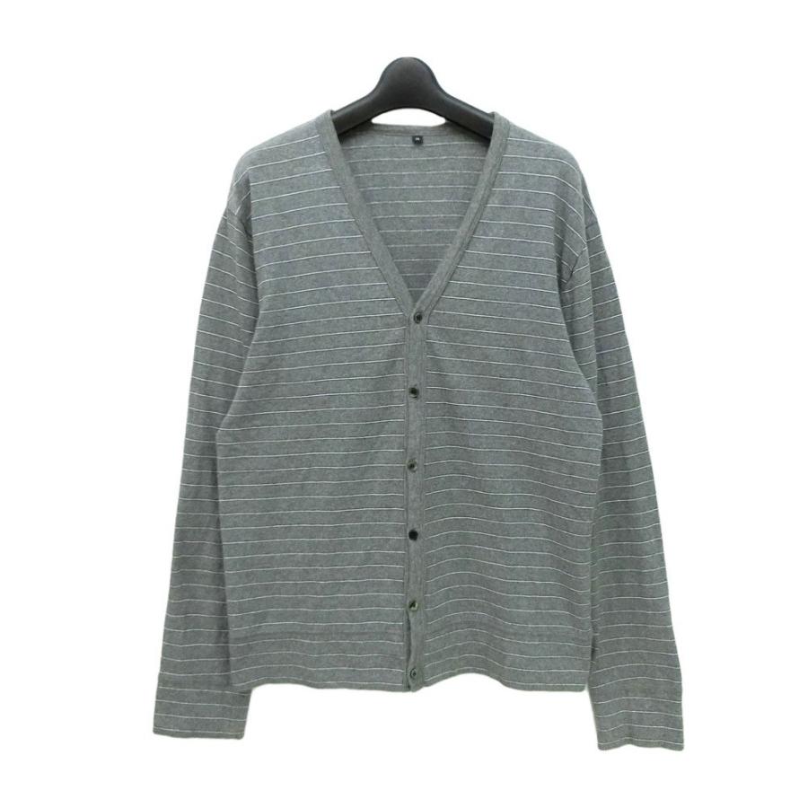 Muji 無印良品 ボーダー コットン カーディガン I M ブランド古着 買取委託販売 Jimu 通販 Yahoo ショッピング
