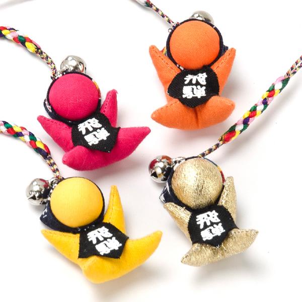 風水さるぼぼピンク（飛騨のお守り）根付・風水パワー（人間関係が良く