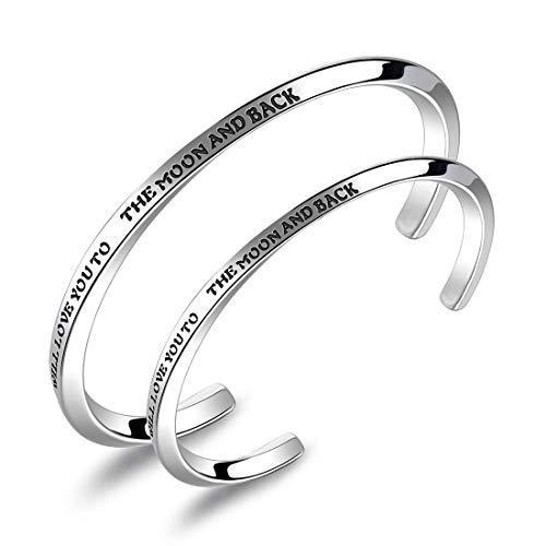 Rockyu ブランド 人気 バングル ブレスレット レディース メンズ チタン製 ステンレス シルバー シンプル フリー A B07rh9g95w Jincha 通販 Yahoo ショッピング