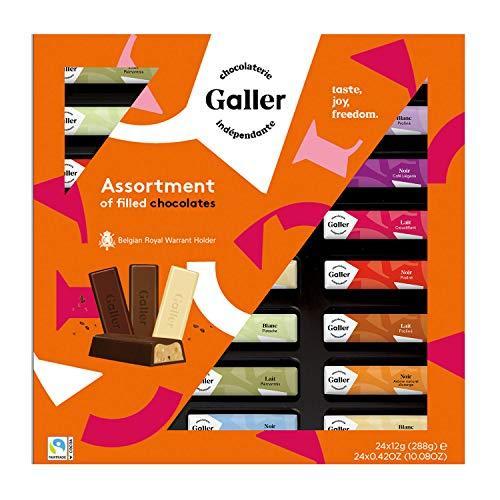 GallerGaller ガレー チョコレート ベルギー王室御用達 ミニバーギフトボックス 11種24本入り (5箱セット)