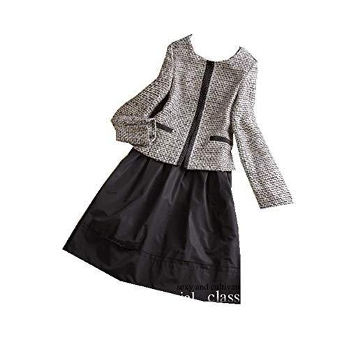 気質アップ ワンピーススーツ ツイード ワンピーススーツ レディーススーツ ビジネススーツ 結婚式スーツ 入学式ス 数量限定 Www Ladislexia Net