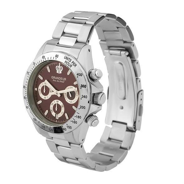 日本製 クロノグラフ 腕時計 メタルバンドメンズウォッチ クオーツgrandeur グランドール 腕時計 文字盤 赤 クロノグラフ 白 Jgr004w2 Jgr004w2 神代 通販 Yahoo ショッピング