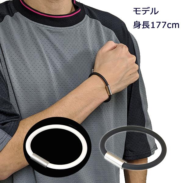 スポーツブレスレット シリコン GOODデザイン 強力磁気 マグネット