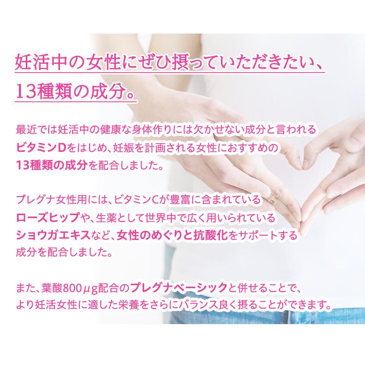 メニコン 【ジネコ公式】プレグナ 医師と共同開発 ビタミンB群 葉酸 