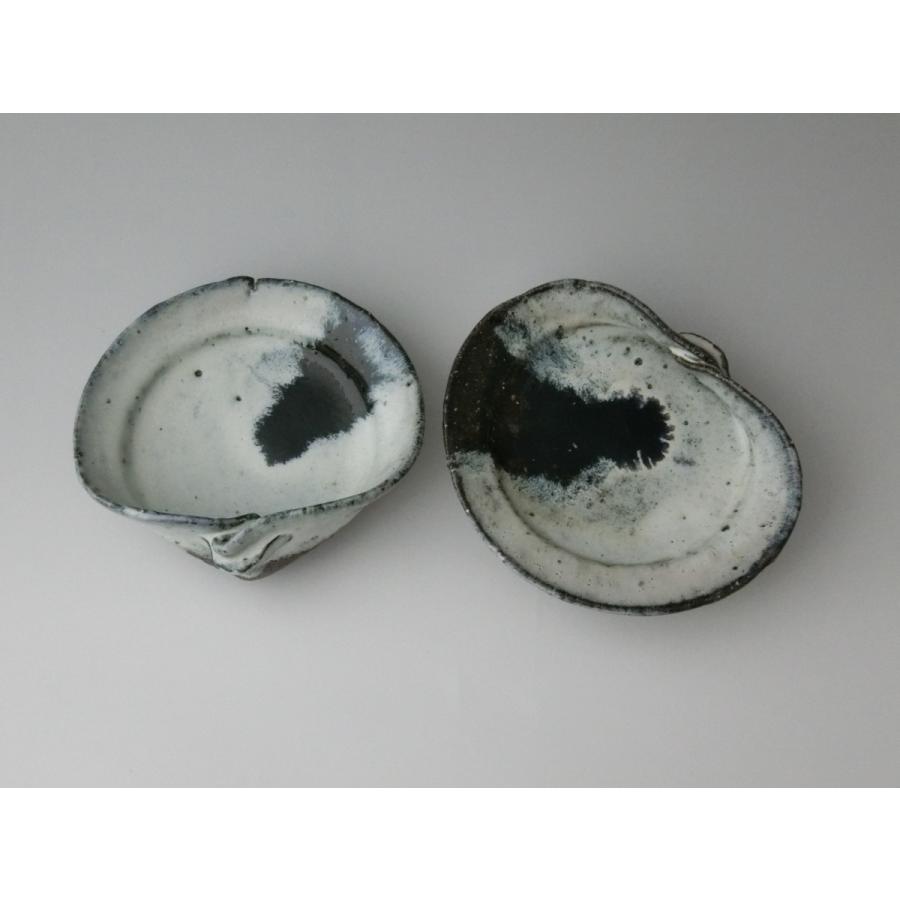 中川自然坊窯　朝鮮唐津蛤向付　２客　唐津焼 |  | 01
