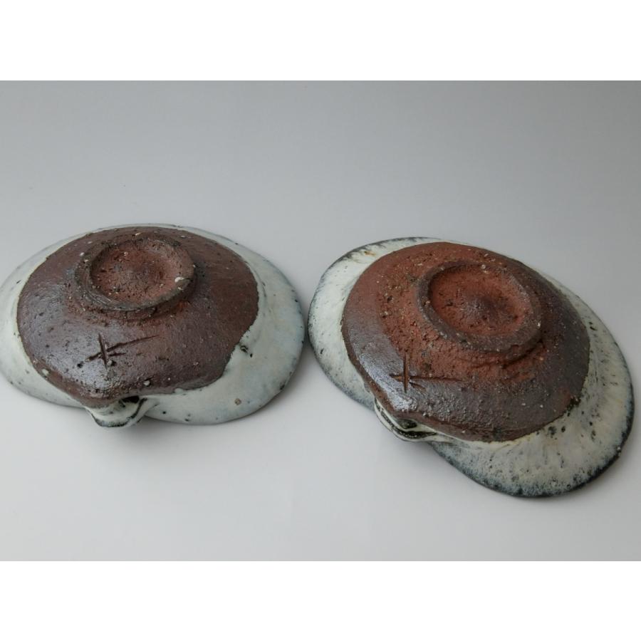 中川自然坊窯　朝鮮唐津蛤向付　２客　唐津焼 |  | 03