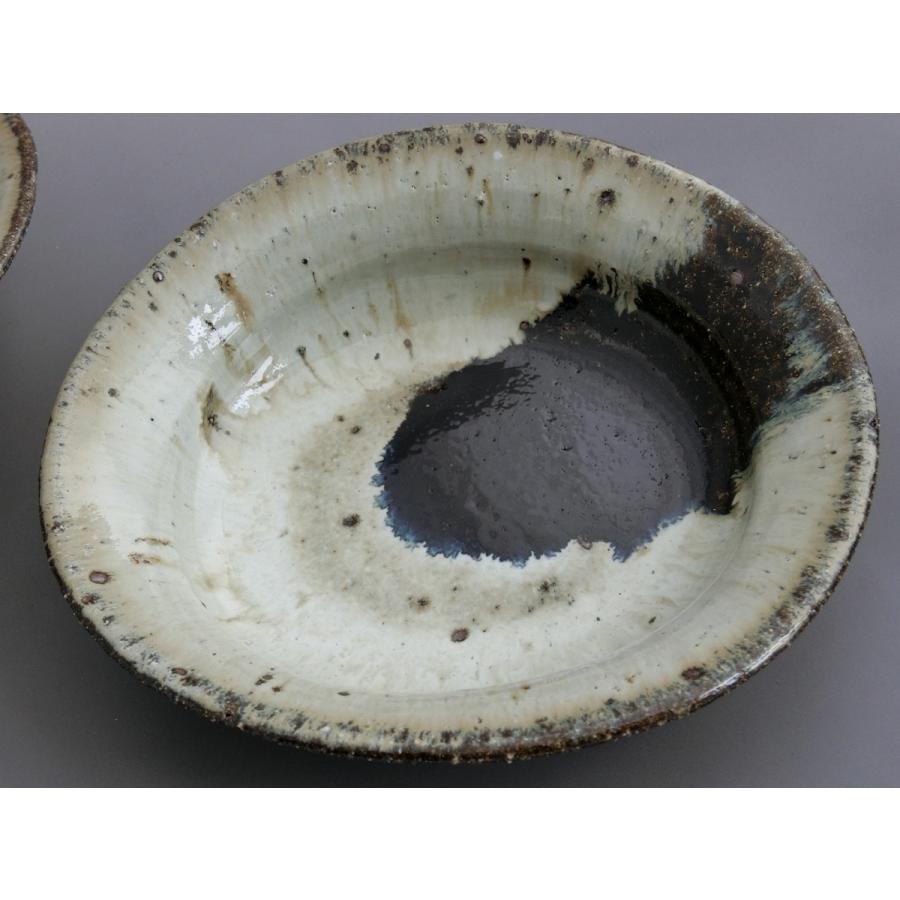 中川自然坊窯　朝鮮唐津楕円向付　2客　唐津焼 |  | 02