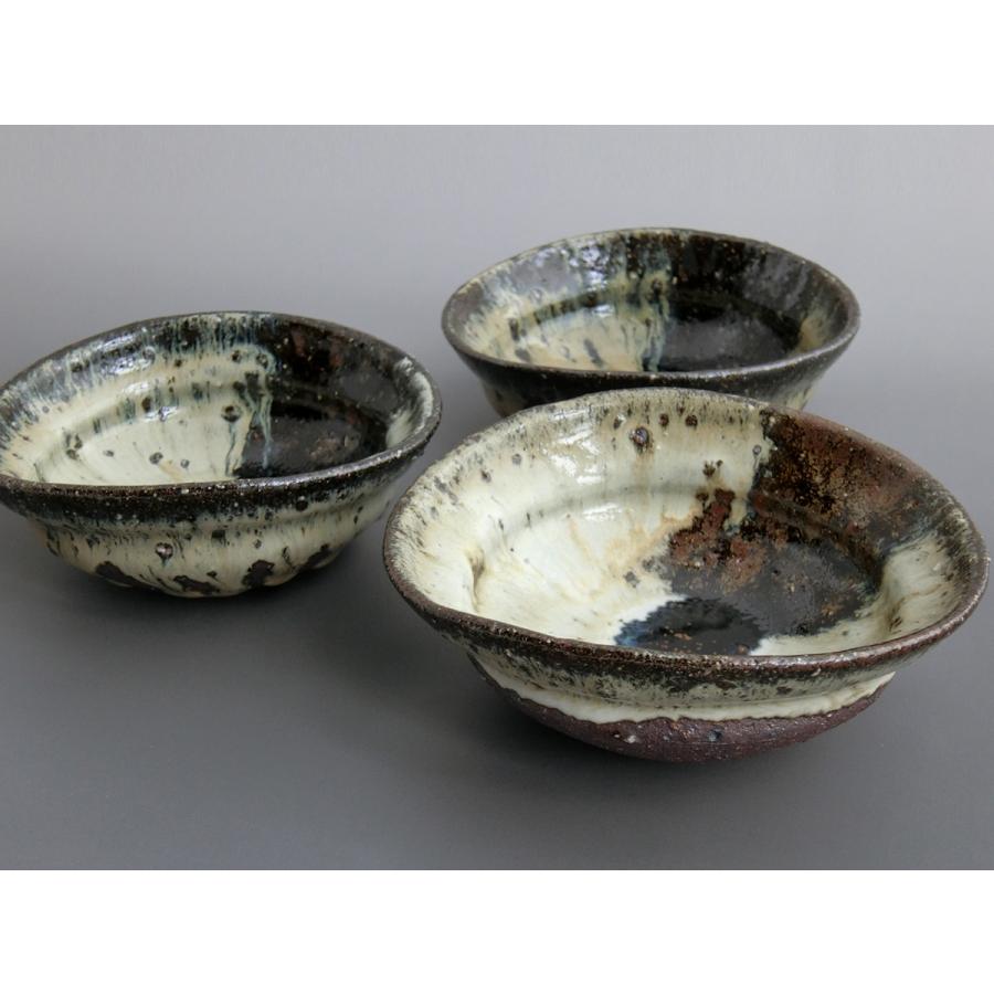 中川自然坊窯　朝鮮唐津天つゆ　3客　唐津焼 |  | 01