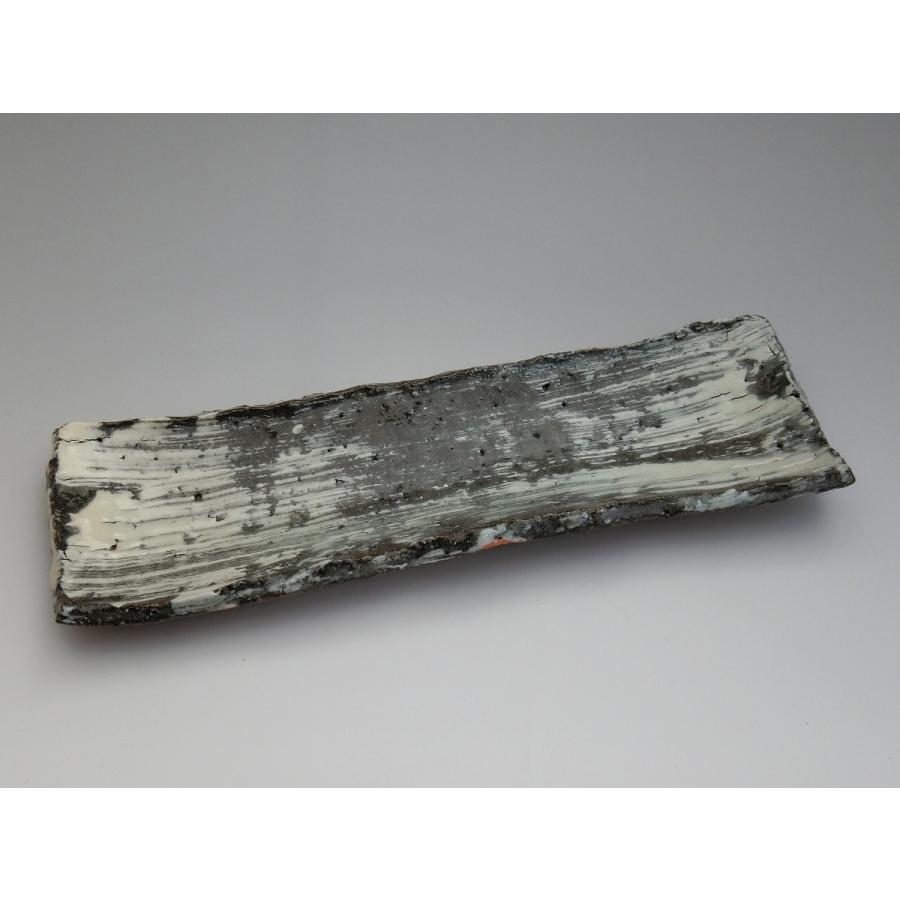 中川自然坊窯　刷毛目唐津一尺長皿　唐津焼 | 