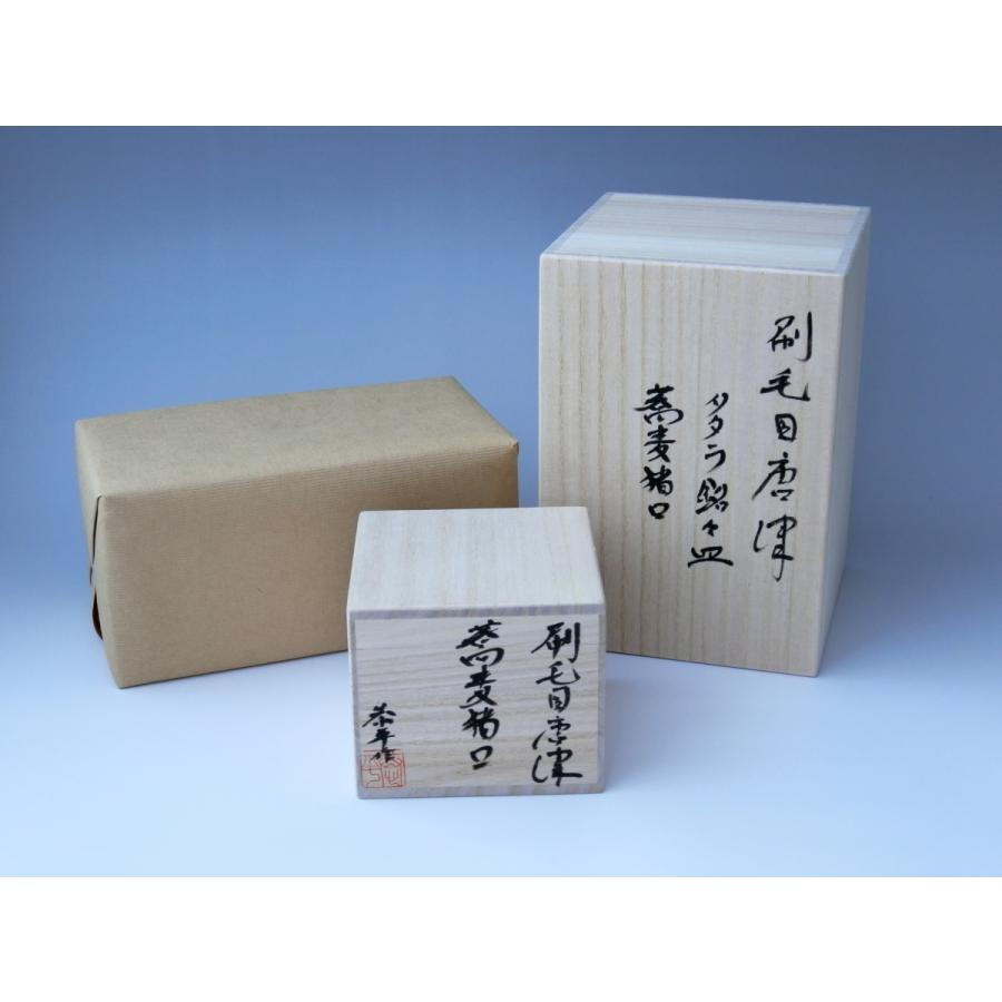 中川自然坊窯　刷毛目唐津一尺長皿　唐津焼 |  | 06