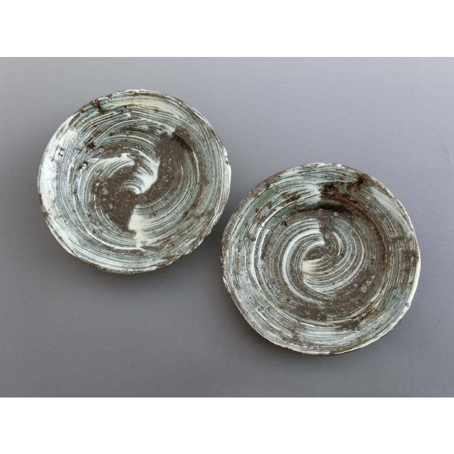 中川自然坊窯　刷毛目唐津銘々皿　2客　唐津焼 |  | 01