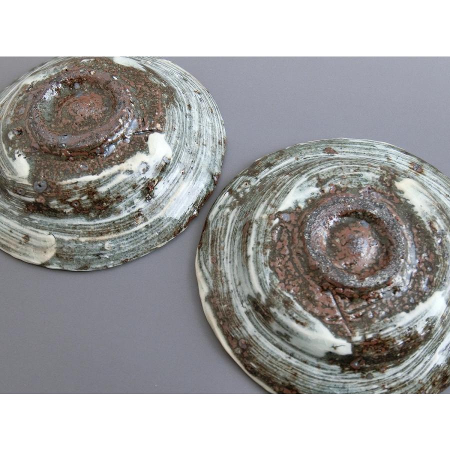 中川自然坊窯　刷毛目唐津銘々皿　2客　唐津焼 |  | 05