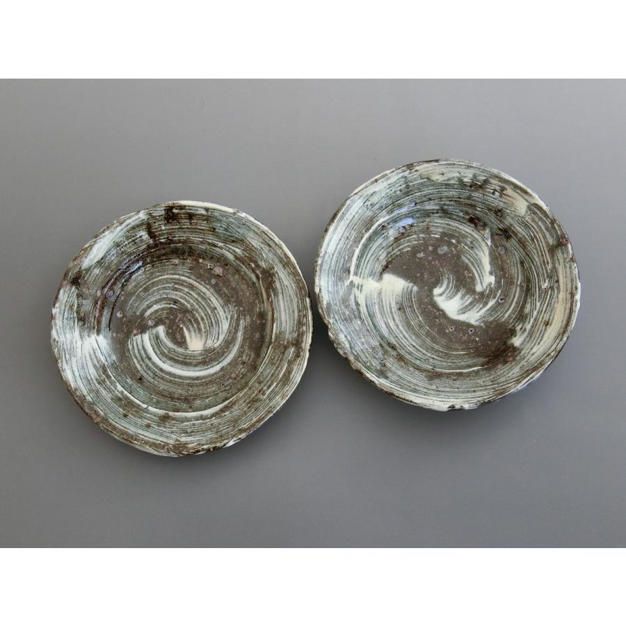 中川自然坊窯　刷毛目唐津銘々皿　2客　唐津焼 | 