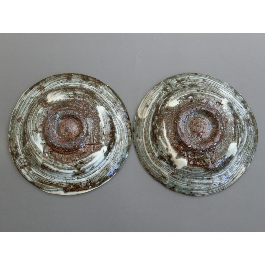 中川自然坊窯　刷毛目唐津銘々皿　2客　唐津焼 |  | 04