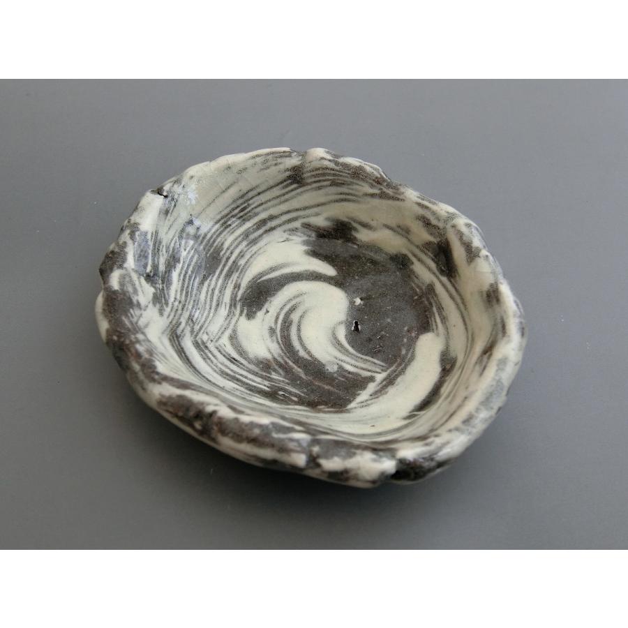 中川自然坊窯　刷毛目唐津豆皿　2客　唐津焼 |  | 03