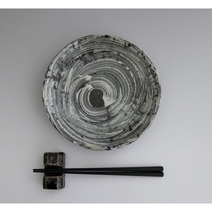 中川自然坊窯　刷毛目唐津七寸皿　唐津焼 | 