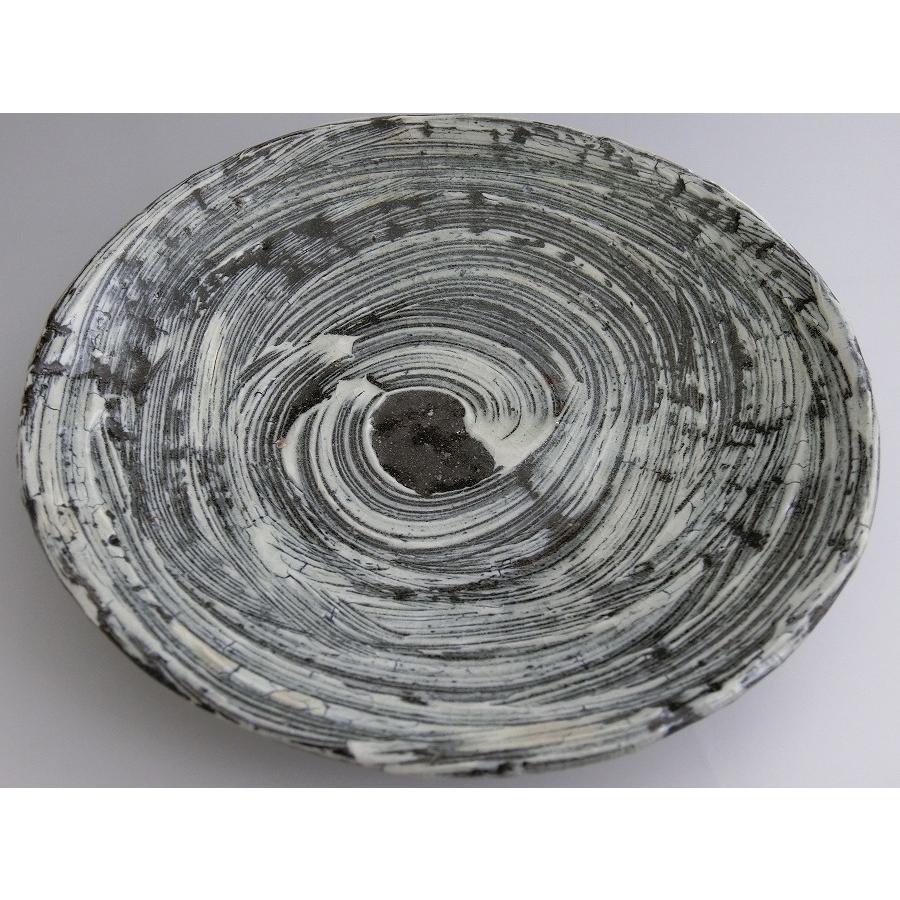 中川自然坊窯　刷毛目唐津七寸皿　唐津焼 |  | 01