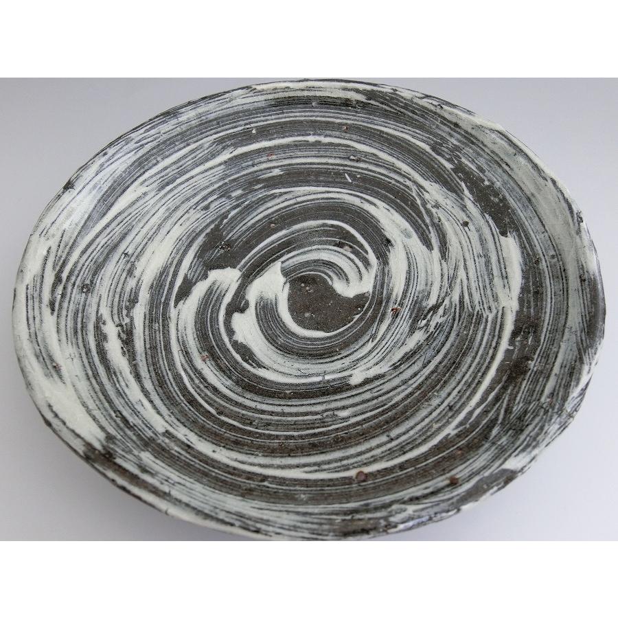 中川自然坊窯　刷毛目唐津七寸皿　唐津焼 |  | 01