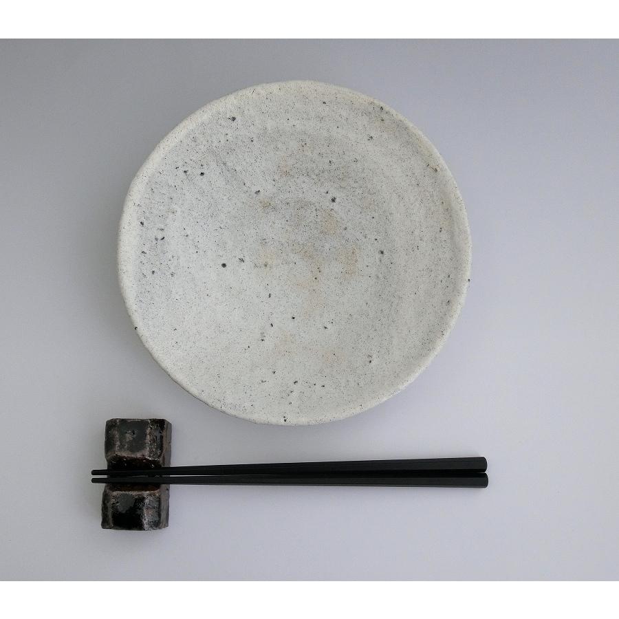 中川自然坊窯　粉引唐津七寸皿　唐津焼 | 