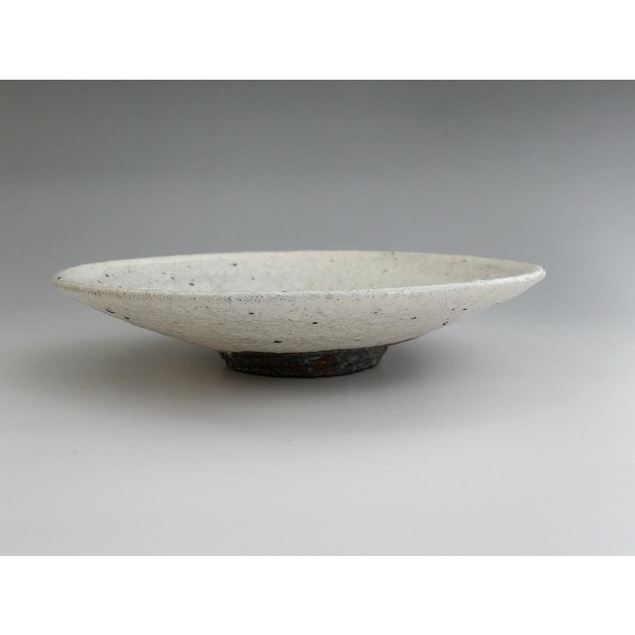 中川自然坊窯　粉引唐津七寸皿　唐津焼 |  | 04