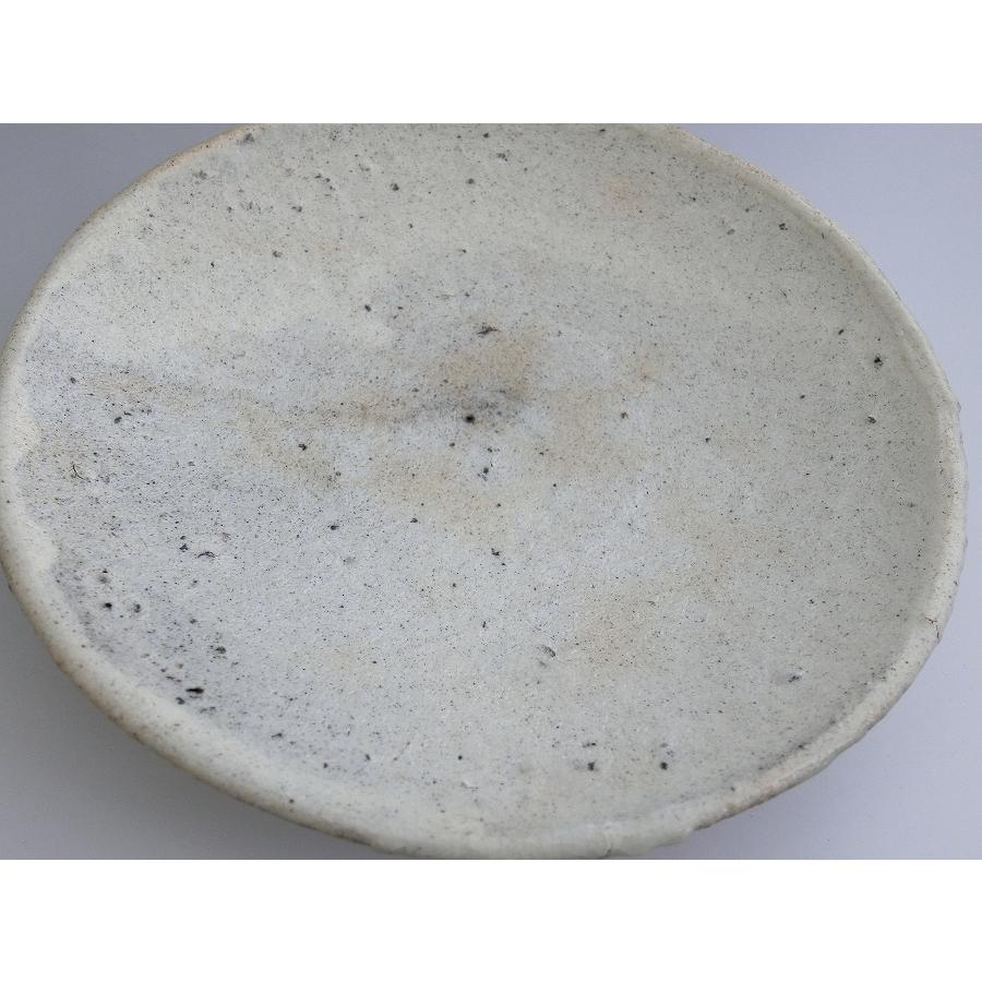 中川自然坊窯　粉引唐津七寸皿　唐津焼 |  | 01