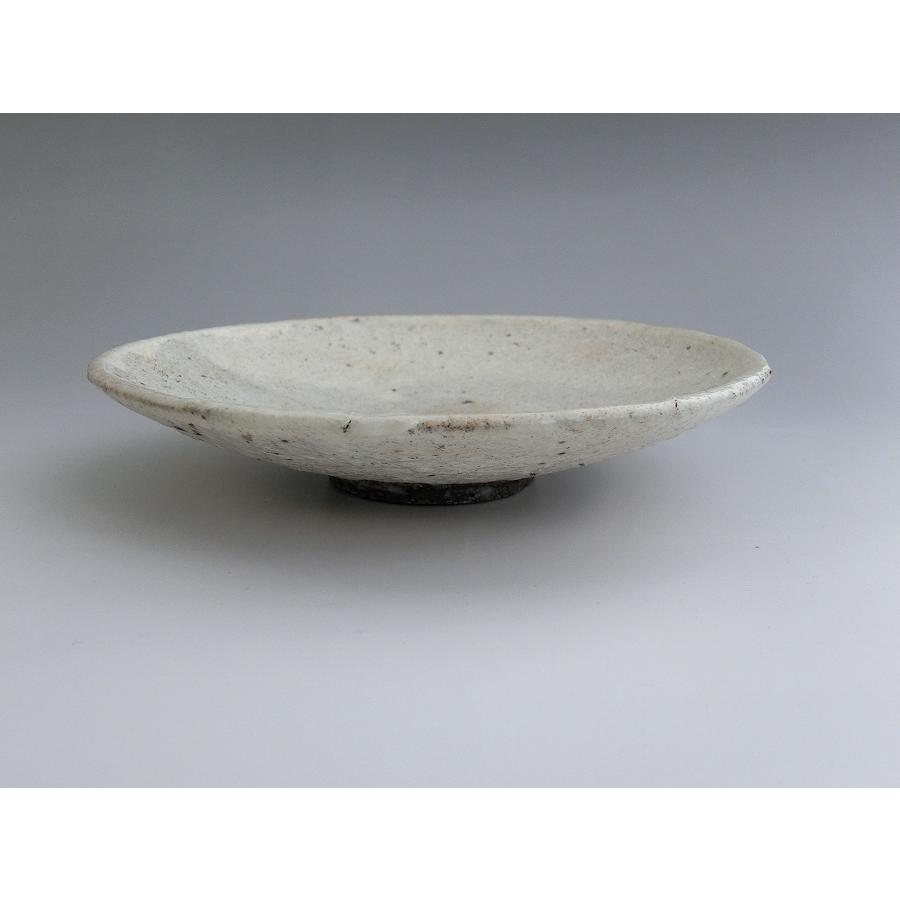 中川自然坊窯　粉引唐津七寸皿　唐津焼 |  | 02