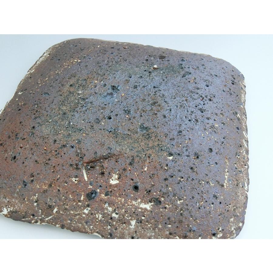 中川自然坊窯　粉引唐津角皿（大）　唐津焼 |  | 03