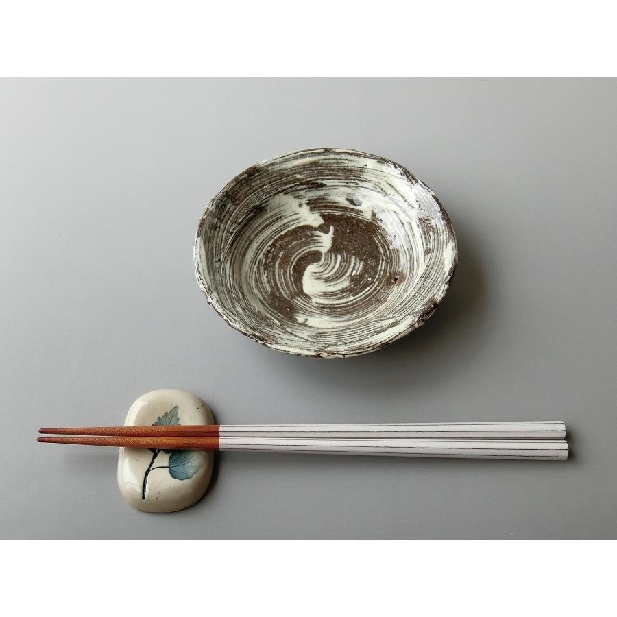 【唐津焼中川自然坊窯】中川恭平作　刷毛目唐津銘々皿　二客 |  | 01