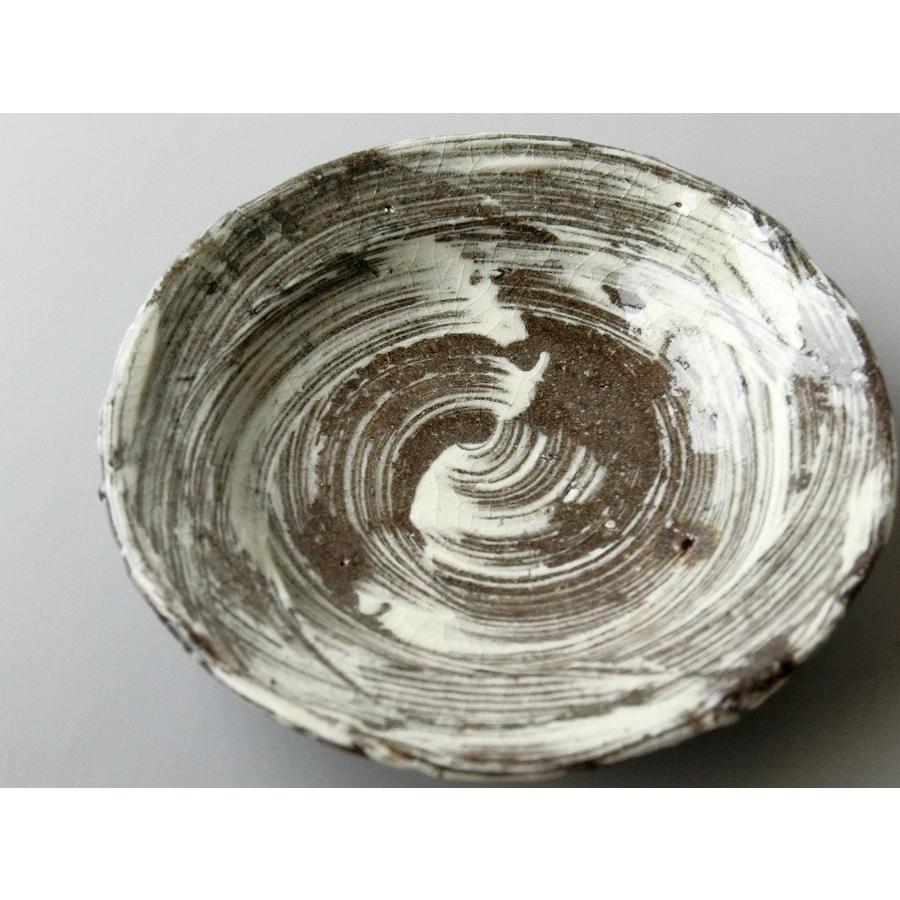 【唐津焼中川自然坊窯】中川恭平作　刷毛目唐津銘々皿　二客 |  | 03