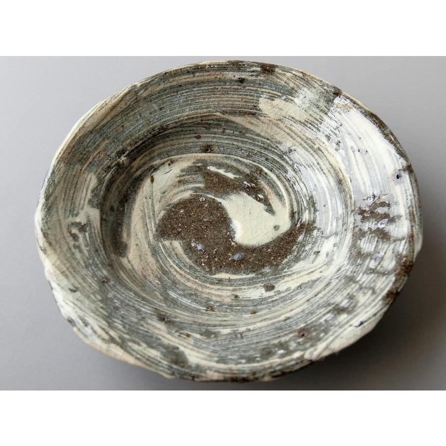 【唐津焼中川自然坊窯】中川恭平作　刷毛目唐津銘々皿　二客 |  | 04