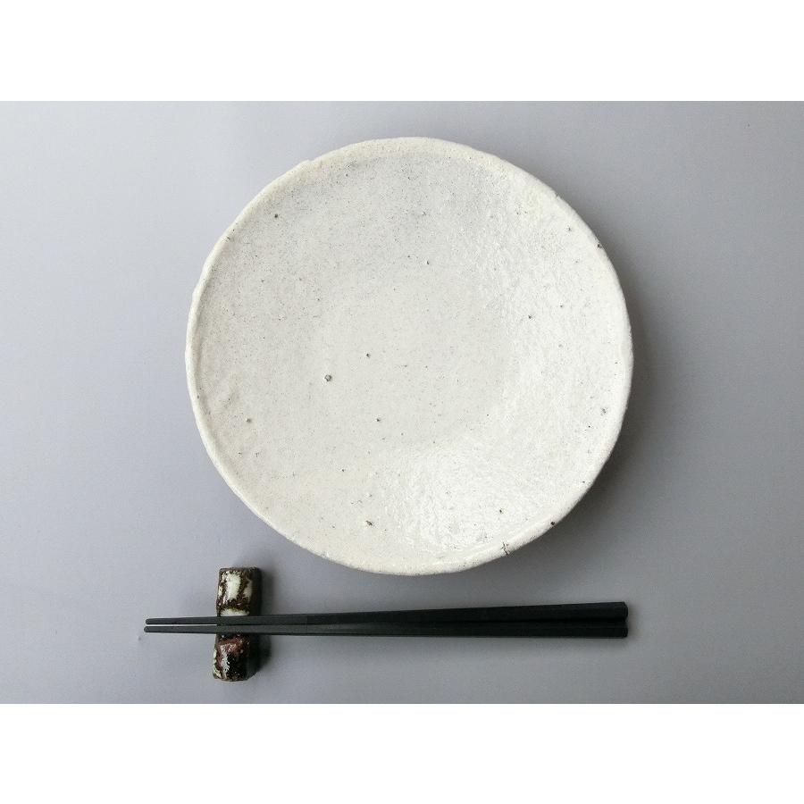 【唐津焼中川自然坊窯】中川恭平作 粉引唐津七寸皿　残り五客 |  | 05