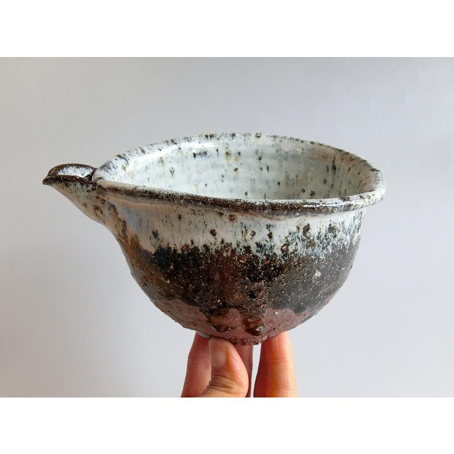 唐津焼中川自然坊窯】中川恭平作 朝鮮唐津片口注器(箱付) : 唐津焼中川