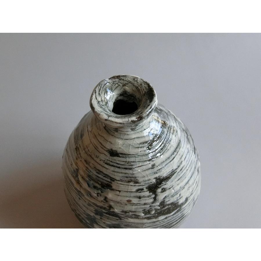 唐津焼中川自然坊窯】中川恭平作 刷毛目唐津徳利 (箱付） : 唐津焼中川