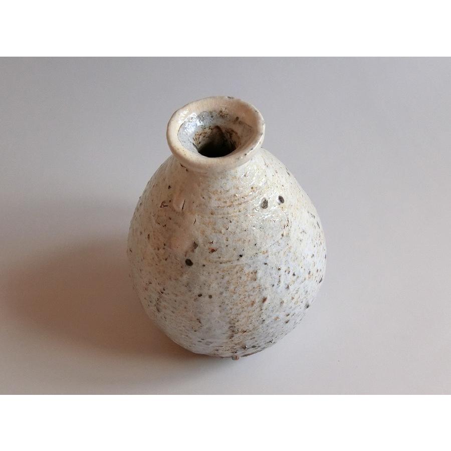 【唐津焼中川自然坊窯】中川恭平作　粉引唐津徳利　(箱付） |  | 04