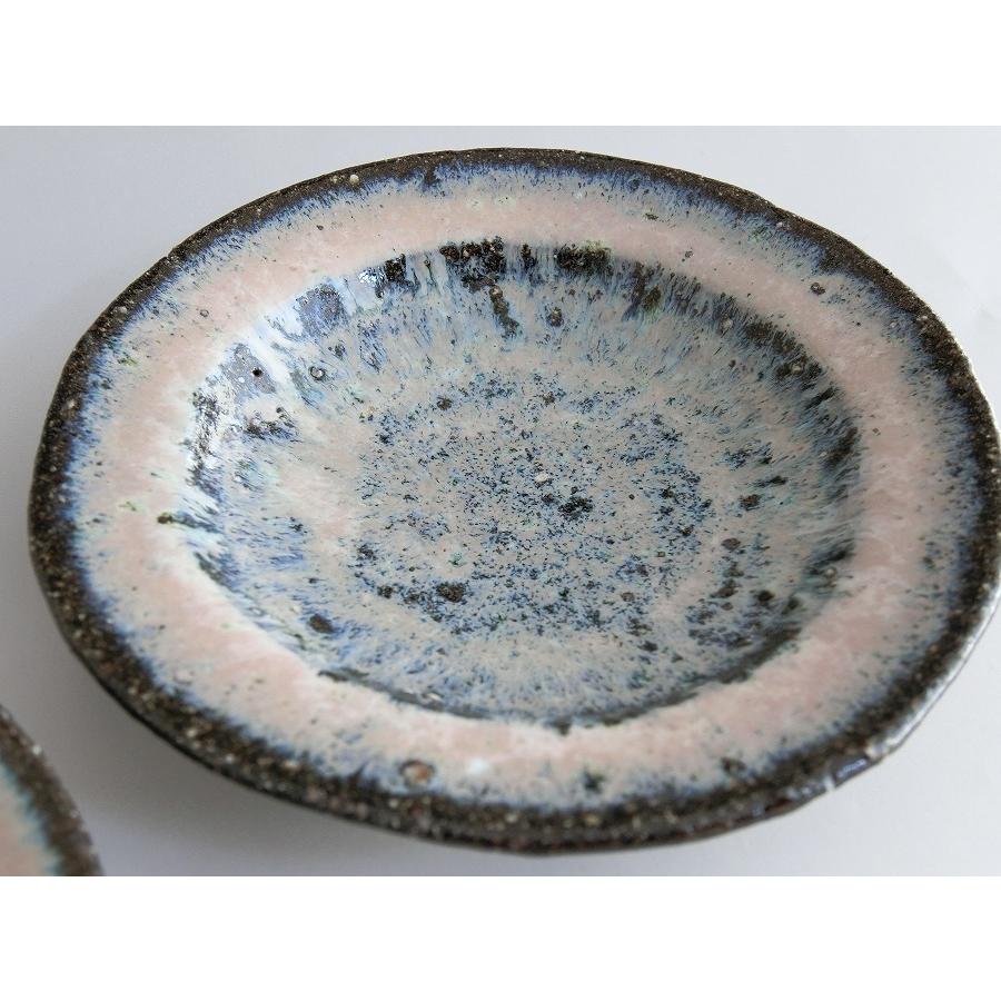 【唐津焼中川自然坊窯】中川恭平作　斑唐津銘々皿　二客 |  | 02