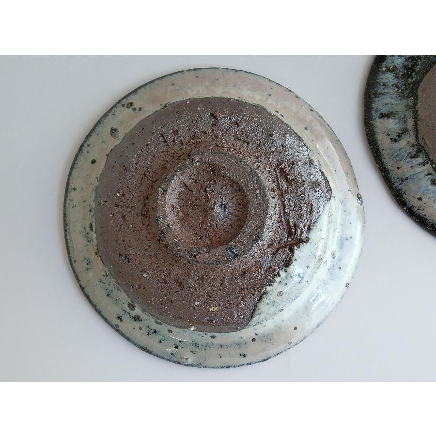 【唐津焼中川自然坊窯】中川恭平作　斑唐津銘々皿　二客 |  | 03
